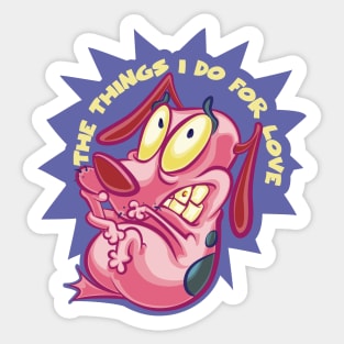 Courage Sticker